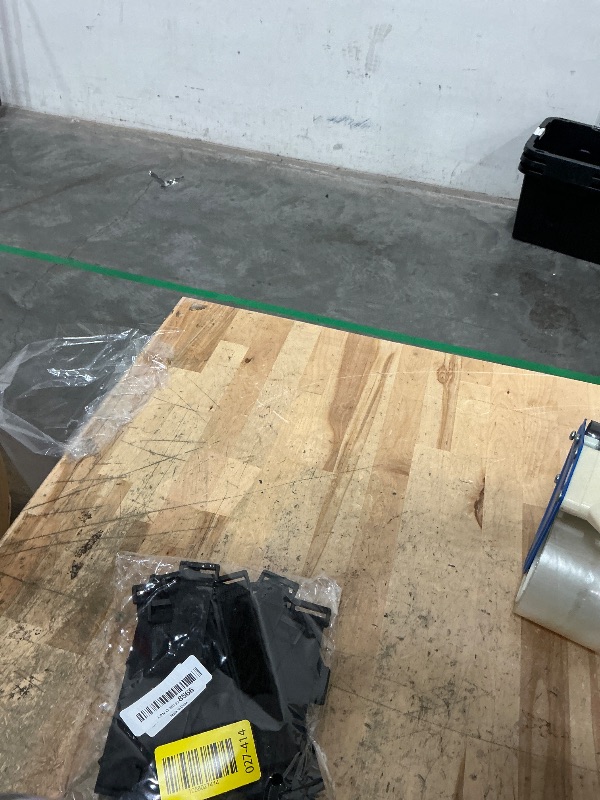 Photo 1 of 25pcs Black Reusable Fastening Cable Straps, Hook and Loop Cable Tie Down Straps 1" x 8"