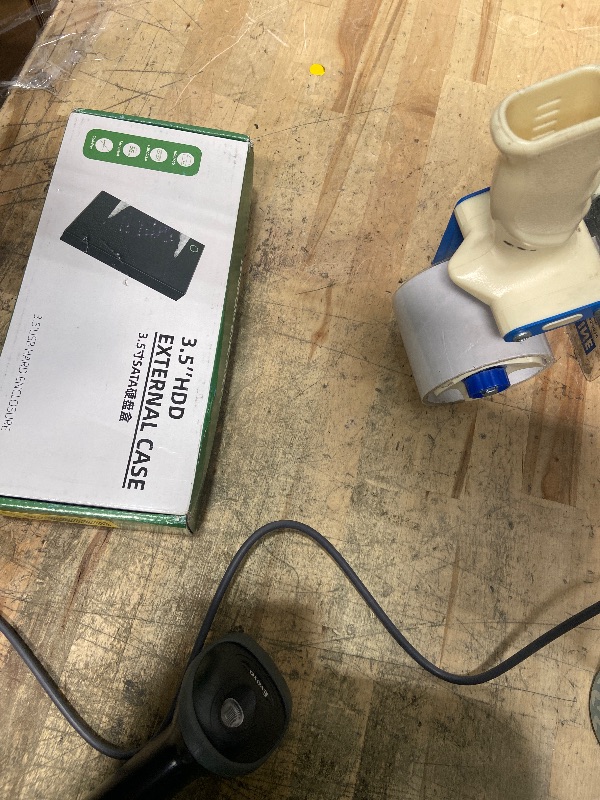 Photo 1 of 3.5 Hard Drive Enclosure, CLAVOOP USB 3.0 Internal Hard Drive Case for 3.5 inch SATA HDD Up to 20TB Data Recovery Kit Support UASP with 12V 24W Power Adapter