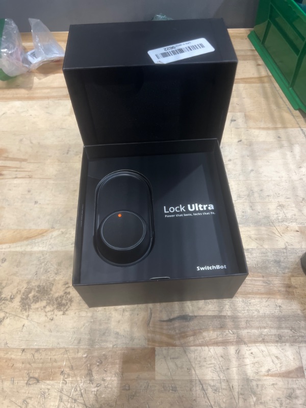 Photo 1 of **MISSING KEYPAD** Smart Lock Ultra with Keypad,Fingerprint Door Lock, App Remote Control, Built-in WiFi Keypad Deadbolt, Auto Unlock, IP65 Waterproof, Easy Install,Supports Alexa and Google (Lock Ultra Touch Combo)