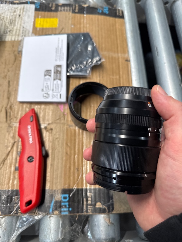 Photo 1 of (USED/FAIR) (UNTESTED) Fujifilm Fujinon XF33mmF1.4 R LM WR