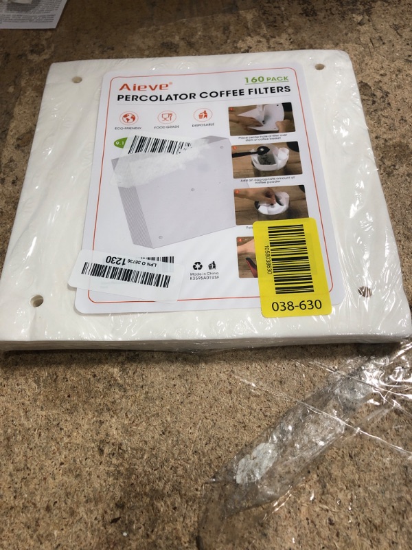 Photo 1 of Aieve Percolator Coffee Filters, Coffee Filters for Percolator Coffee Pot Electric (160 Count)