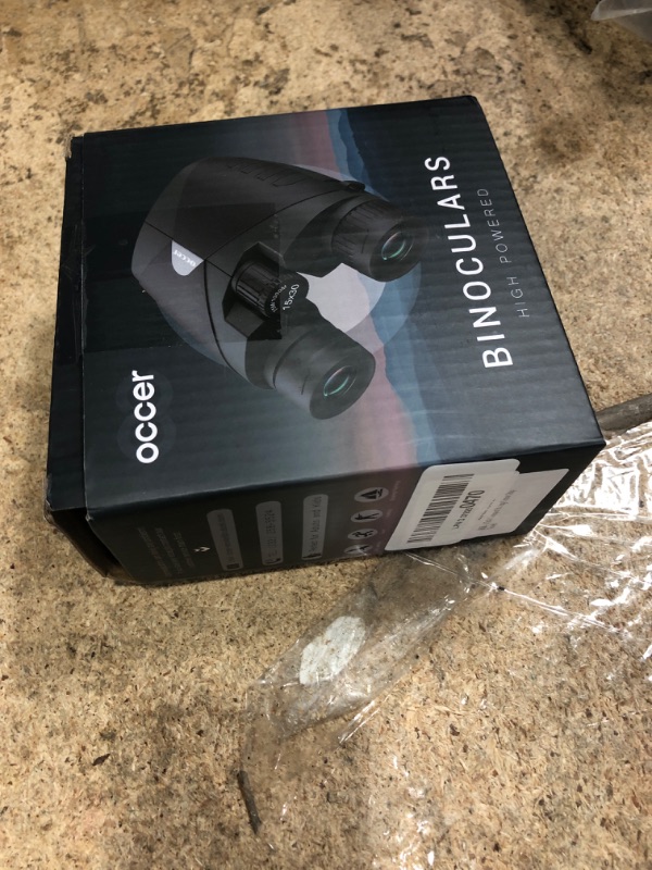 Photo 1 of 15x30 Compact Binoculars for Adults and Kids - Occer Large View High Powered Binoculars for Bird Watching - Lightweight Easy Focus Binocs with Low Light Vision for Hunting Cruise Ship Travel