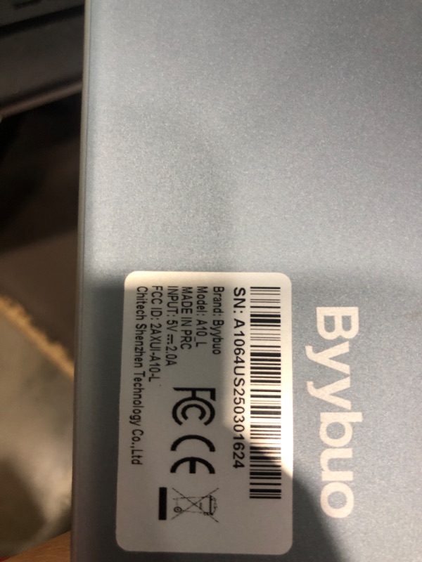 Photo 1 of *unable to fully test* Android 14 Octa-Core 10 inch Tablet, 12GB RAM + 64GB ROM, 1TB Expand, 6000mAh Battery, 2.4G+5G Wi-Fi 6, 2MP+8MP Dual Camera, Bluetooth, 1280x800 FHD IPS Display