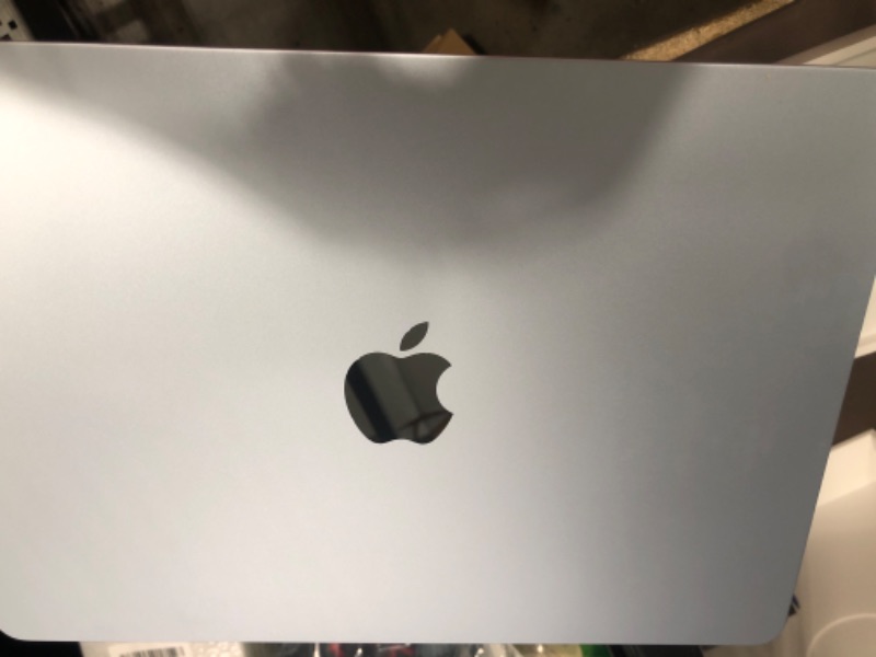 Photo 1 of *POWERS ON* Apple 2025 MacBook Air 13-inch Laptop with M4 chip: Built for Apple Intelligence, 13.6-inch Liquid Retina Display, 16GB Unified Memory, 256GB SSD Storage, 12MP Center Stage Camera, Touch ID; Sky Blue