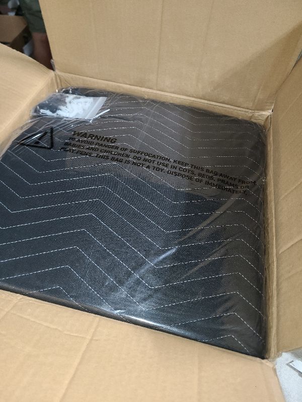 Photo 1 of 2 PCS Extra Large Sound Dampening Blanket,96"x 80" Sound Absorbing Studio Blanket Panel with Grommets for Wall Hanging,Noise Cancelling Studio Acoustic Curtain/Light Blocker/Soundproof Moving Blanket