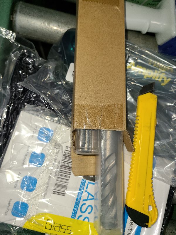 Photo 1 of 2-Piece 7/8" SDS Plus Drill Bits Rotary Hammer Drill Bit Set, Carbide Tipped for Drilling Concrete Cement Porcelain Tiles Ceramic Pots Stone Brick, Diameter 22mm, 160mm Long, SDS Plus Shank