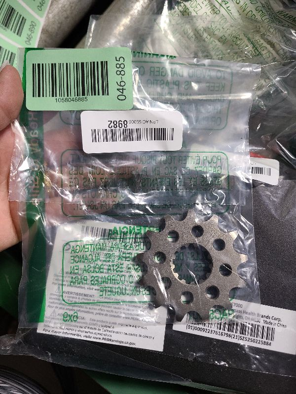 Photo 1 of 13T Front Sprocket Carburizing Steel 520 Chain 6mm Fit for Yamaha WR450F 2007-2025 YZ450F 2012-2024 YZ450FX 2016-2024 for YZ450F Monster 2021-2023,2025
