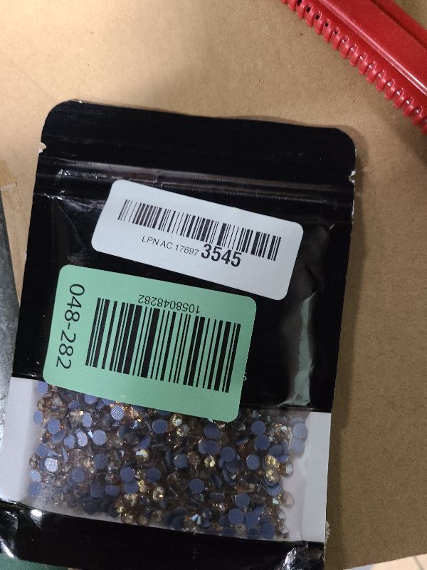 Photo 1 of 1600PCS Hotfix Rhinestones Bulk, Golden Rhinestones for Crafts Clothes,Hotfix Crystals DIY Decoration, SS20, 4.6-4.8mm, Golden Shadow