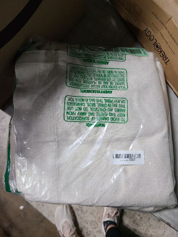 Photo 1 of 100% Blackout Shield Linen Blackout Curtains for Bedroom 84 Inches Long, Back Tab/Rod Pocket Living Room Drapes, Thermal Insulated Blackout Curtains 2 Panels Set, 50" W x 84" L, Cream