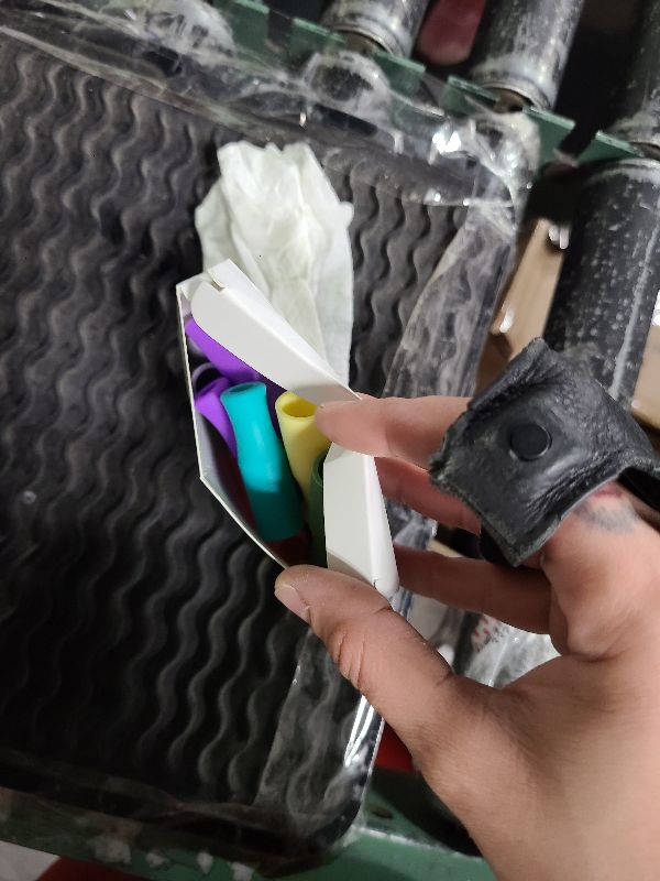 Photo 1 of 12mm Big Wide Silicone Straw Tips, Soft Reusable Stainless Steel Straw Tips, Only Fit for 0.5" Wide Metal Straws or Glass Straws Pack of 12