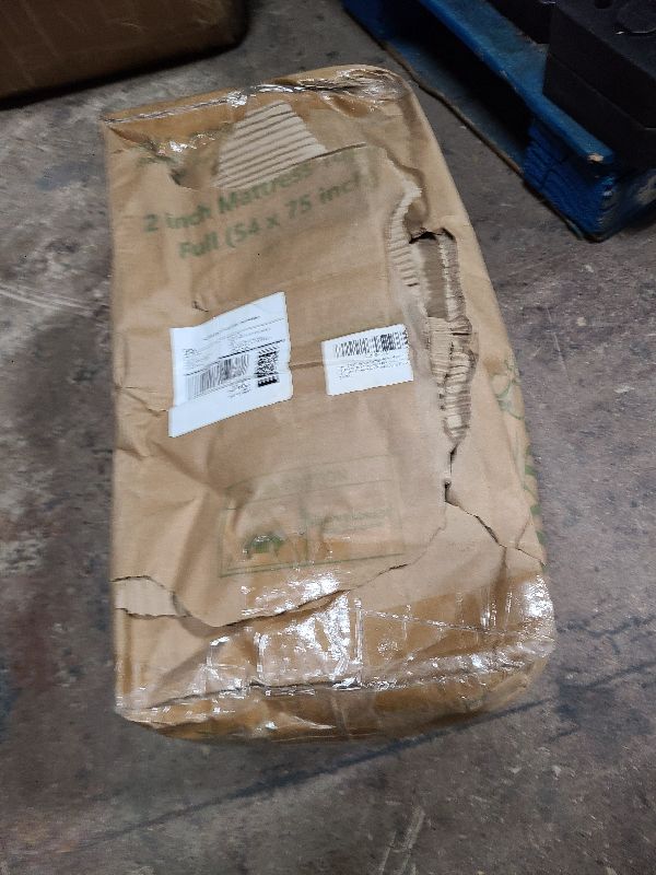 Photo 1 of 2 Inch Full Size Memory Foam Mattress Topper, Cooling Gel Bed Topper with Removable Cover, Soft & Pain Relief & Breathable, CertiPUR-US & Oeko-Tex Certified