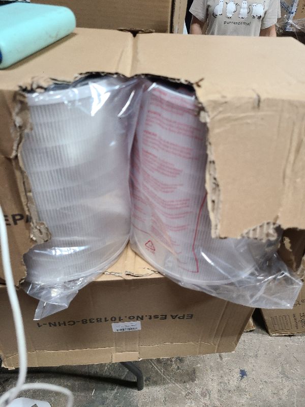 Photo 1 of 2 Pack Max/Mage/Mage Pro Replacement Filter Compatible with Afloia MAX/MAGE/MAGE PRO Purifier and Sans/Air-Honati/Compass Home Smart/Taylor Swoden/Cuckoo CAC-J1510FW/Rosewill RHAP-20001/20002