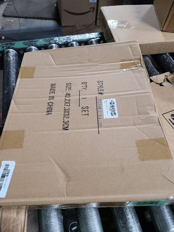 Photo 1 of 11x14 Picture Frame Set of 2, Metal Black Photo Frames with HD Glass, Fits 8x10 with Mat or 11x14 without Mat, Wall Hanging and Table Display, 2 Pack