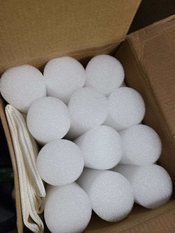 Photo 1 of 2 Pack Under Door Draft Stopper - Bottom Door Gap Filler & Seal - Windproof Coating Cover - Fits 30” to 36” Door - Block Noise, Sound, Hot Air, Light, Wind - Easy Install Draft Blocker - White