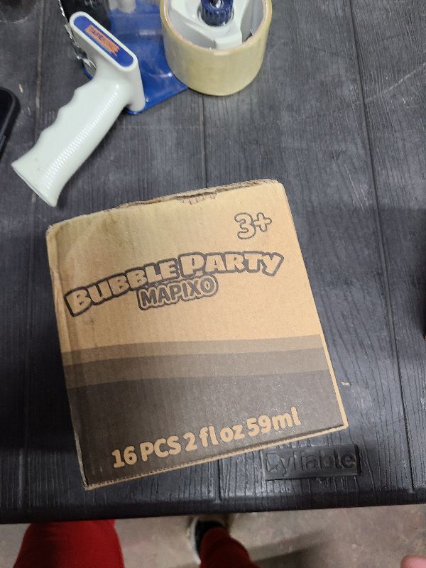 Photo 1 of 16 Pack Bubble for Kids Party Favors, Bubble Bottle with Wand Attached to The Cap, 8 Colors Bubbles Bulk Set with Gift Box, Blow Bubbles Solution Toy for Birthday, Summer, Goody Bag Stuffers Supplies