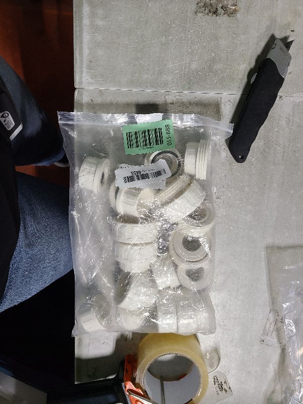 Photo 1 of 1" PVC Union Coupling Pipe Fitting (Socket x Socket), 10 Pack Heavy Duty Union Coupling Pipe Fitting for DIY PVC Creations, Schedule 40 PVC Coupling Adapter.