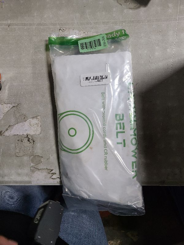 Photo 1 of 1/2 x 115 5/8 Deck Belt for John Deere M124895 Scotts S1742 S1642 Sabre 1542HS 1542GS 1642HS 1742HS 1742GS 42" Deck for Hustler 793828 793828X Mini FasTrak with 36" Deck and Raptor with 42" Deck