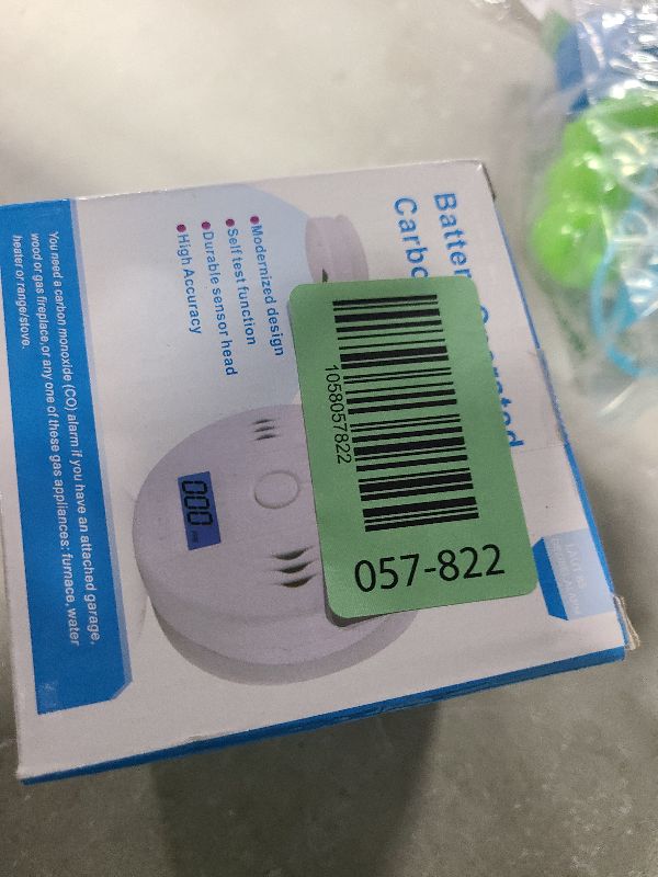 Photo 1 of 3 Pack Carbon Monoxide detectors,co Detector,Carbon Monoxide Alarm,co2 Detector Battery Powered with LCD Display,Carbon Monoxide Detector,UL2034 Standards,for Home