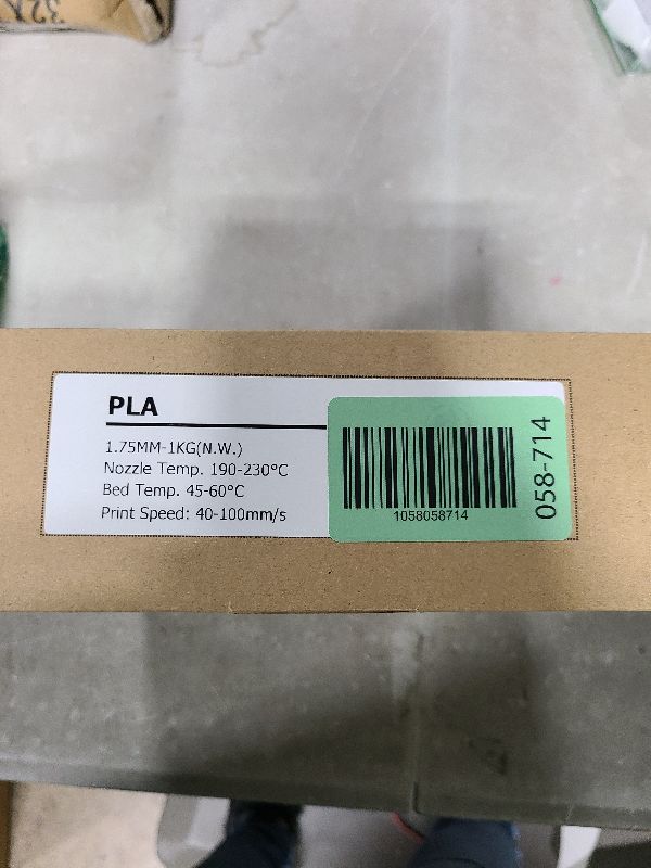 Photo 1 of 3DHoJor High Speed PLA Filament 1.75mm,3D Printer Filament,1kg Cardboard Spool (2.2lbs), Dimensional Accuracy +/- 0.03 mm,Odor Free, Clog Free, No Brittle Filaments,Fit Most FDM 3D Printer,Red