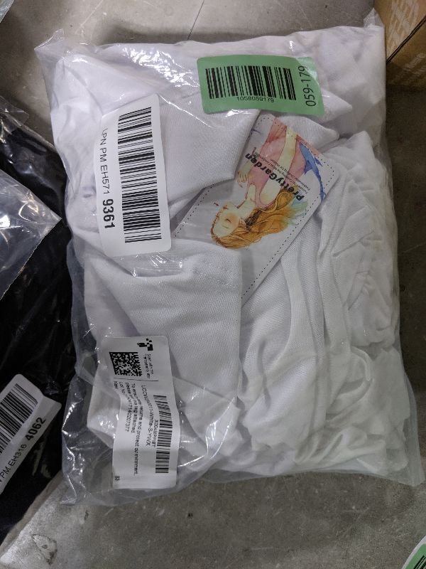 Photo 1 of 2 Piece Dress Sets for Women Mesh Patchwork Corset High Waist Bodycon Ruched Long Set Club Night Out Dresses White S