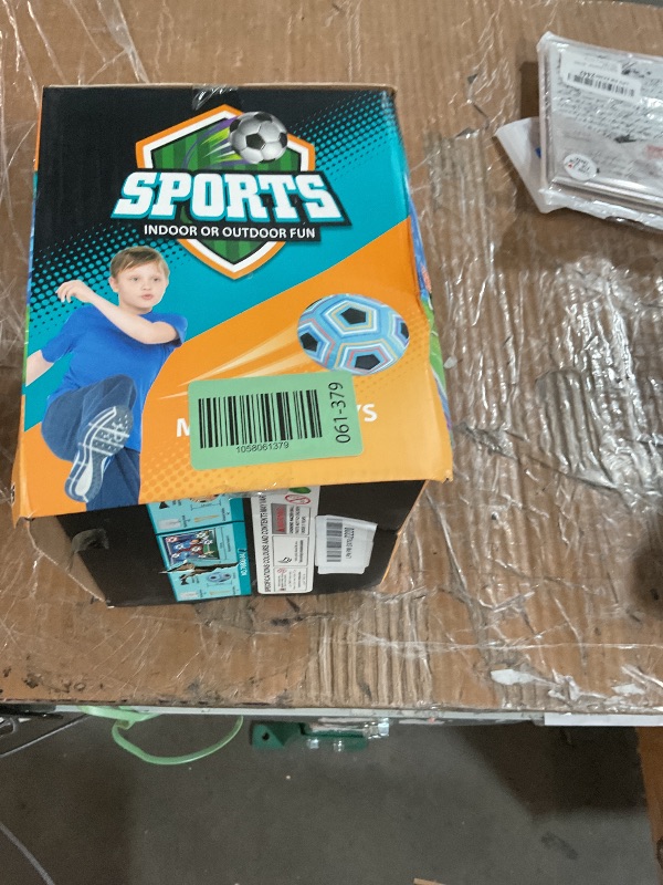 Photo 1 of ***(PARTS ONLY/ MISSING PARTS/ NON FUNCTIONAL)***HCBZVV Soccer Games Set - Backyard/Indoor Mini Toys With Adhesive Ball, No Inflation Needed - Birthday Gift Outside Toys for Kids Boys Girls Yard Games