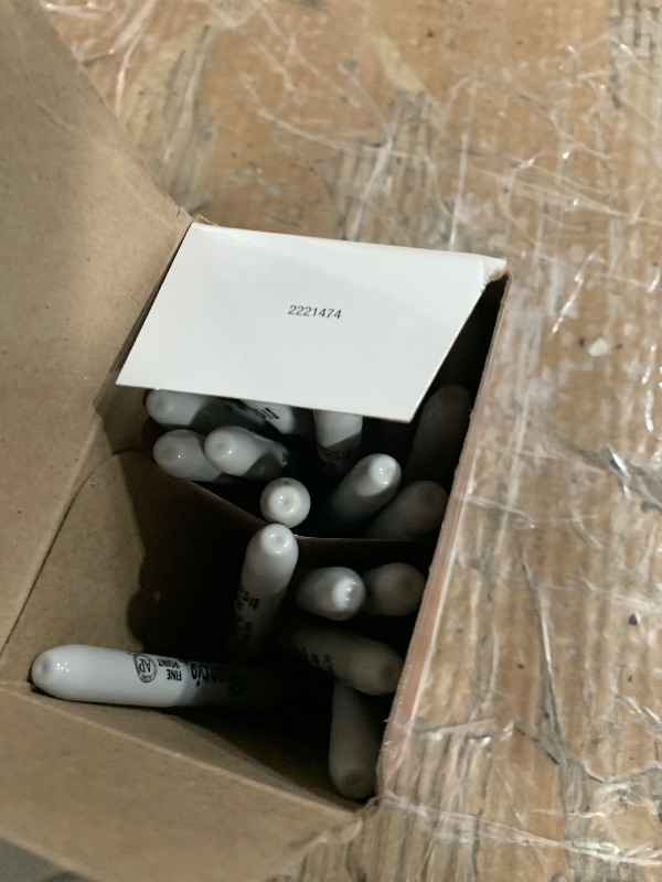 Photo 1 of Sharpie Permanent Markers, Fine Point, Black, 40 Count