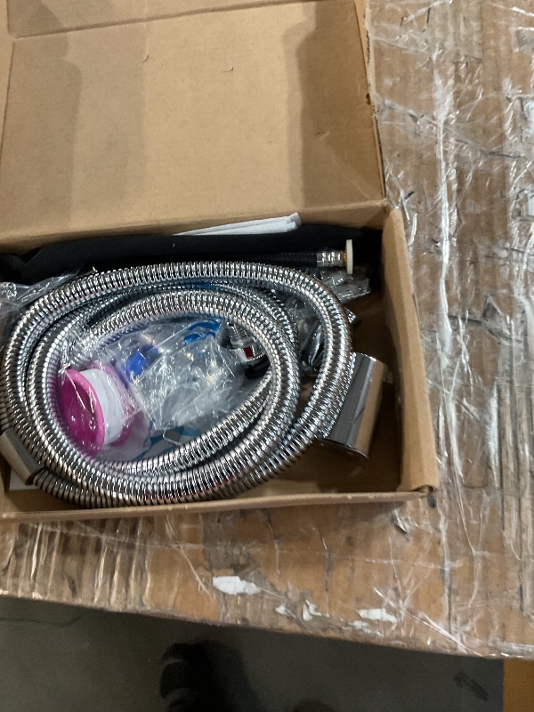 Photo 1 of ***(MISSING PARTS/ SEE NOTES)***Bathroom Handheld 59 inch 3 Heads Aluminum Enema Shower Cleaner - Douche System Cleaner Shower Enema System