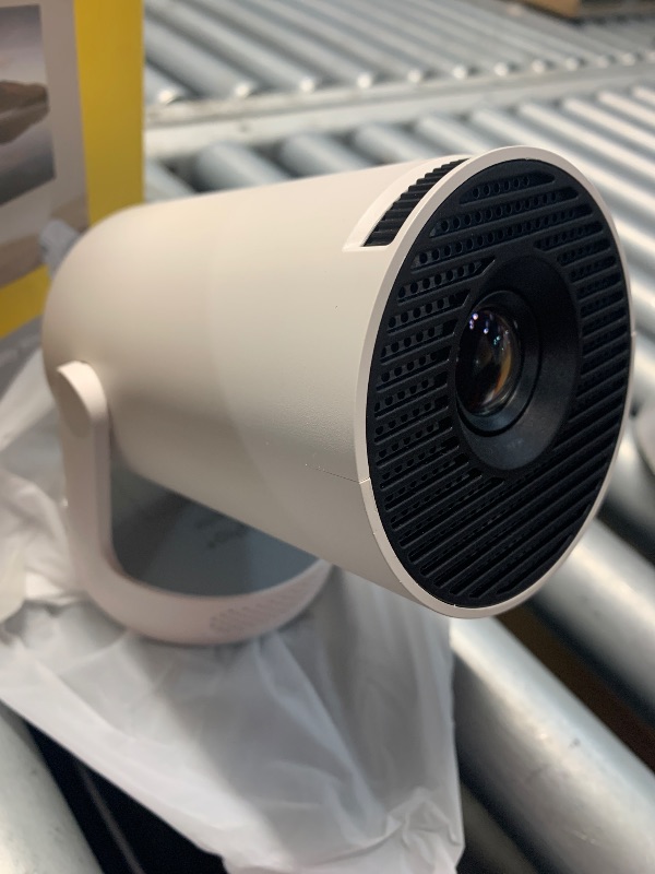 Photo 1 of ?Electric Focus?Projector with WiFi 6 and Bluetooth 5.0, Mini Portable Native 720P with 4K Support, Smart Proyector Built in Android 11, Auto Vertical Keystone, Home Movie Projectors for Outdoor