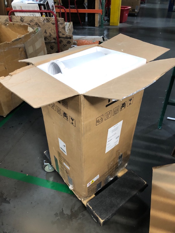 Photo 1 of **READ NOTES**(MISSING PCS)
Amazon Basics 3-In-1 Portable Air Conditioner, 12000 BTU (ASHRAE), Cools Up to 550 Sqf, Portable AC with Cool/Dry (Dehumidifier)/Fan-Only Functions, Auto Mode, Sleep Mode, Timer, White