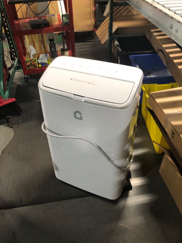 Photo 1 of (FOR PARTS ONLY)**MISSING HARDWARE//COSMETICS**
Garvee 15,000 BTU Portable Air Conditioner, Cools up to 800 Sq.ft, Portable AC Built-in Cool with Dehumidifier and Fan Modes, Remote Control and Installation Kits, < 50dB, White