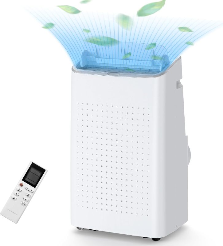 Photo 1 of (FOR PARTS ONLY)**MISSING HARDWARE//COSMETICS**
Garvee 15,000 BTU Portable Air Conditioner, Cools up to 800 Sq.ft, Portable AC Built-in Cool with Dehumidifier and Fan Modes, Remote Control and Installation Kits, < 50dB, White