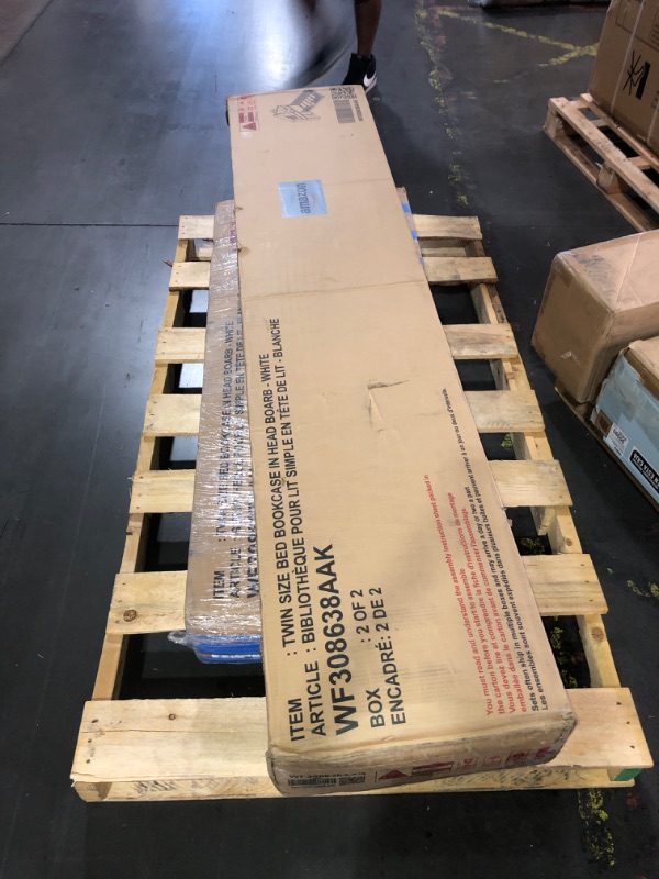 Photo 1 of **TRUCK OR TRAILER PICKUP ONLY**
DEYOBED Twin Size House Bed, Cozy and Functional Platform Bed with Window, Bedside Drawers, Shelves, Sockets, and USB Port, Ideal for Kids, Teens, Girls, Boys, and Adults, White