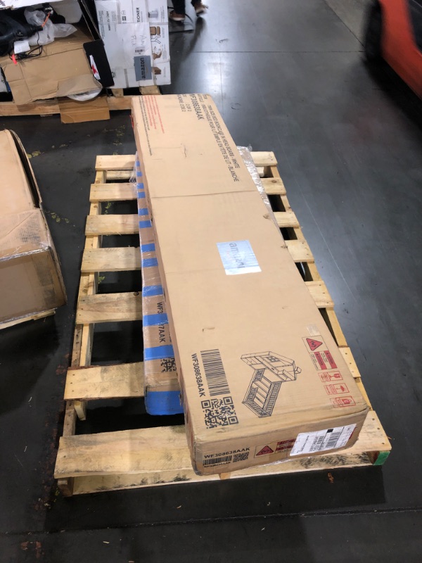 Photo 1 of **TRUCK OR TRAILER PICKUP ONLY**
DEYOBED Twin Size House Bed, Cozy and Functional Platform Bed with Window, Bedside Drawers, Shelves, Sockets, and USB Port, Ideal for Kids, Teens, Girls, Boys, and Adults, White