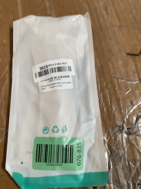 Photo 1 of (2 Pairs) Pigskin Non-Slip High Heel Cushion Inserts Arch Support, Shock & Sweat Absorption, Adhesive Shoe Insoles for Dress Shoes Flats Boots Sandals Relief Blister Callus Pain, Fits Women 5-8 Size