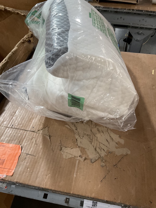 Photo 1 of ***(HEAVILY USED/ MINOR DAMAGE)***Sleep Doctor Approved Cervical Neck Pillow for Sleeping, Ergonomic Contour Side Sleeper Pillows for Adults, Cooling Orthopedic Pillow for Pain Relief Support, Memory Foam Pillows Back Stomach Sleepers