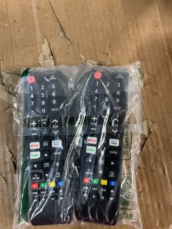 Photo 1 of ?Pack of 2? New Universal Remote for All Samsung TV Remote, Replacement Compatible for All Samsung Smart TV, LED, LCD, HDTV, 3D, Series TV