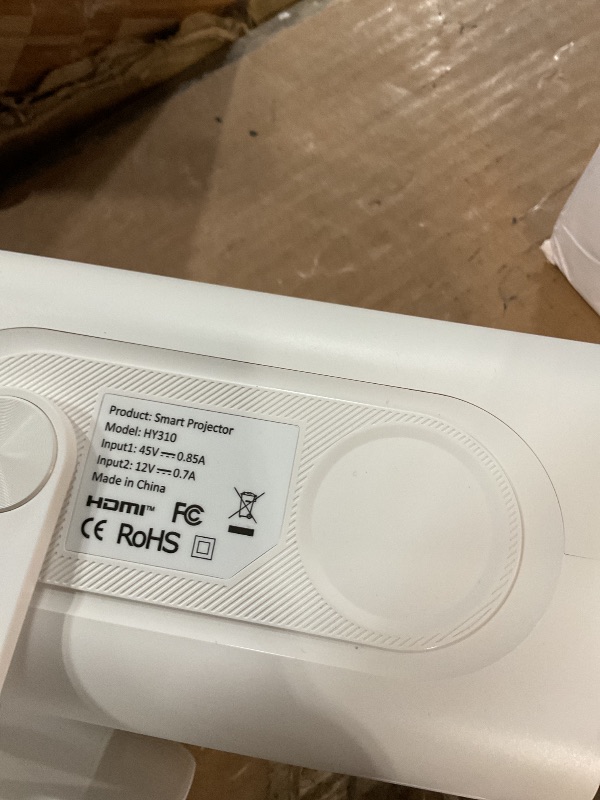 Photo 1 of ?Auto Focus&1080P?Magcubic Mini Smart Projector with 4K Support, Portable Projector with Wifi and Bluetooth, 5W Speaker, Built in Apps, Voice Control, Outdoor Movie Projector