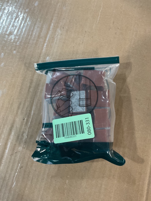 Photo 1 of 1" x 1.5" Rectangle Chair Leg Floor Protectors for Hardwood Floors Silicone Covers to Protect Wood Tile Floors Felt Pads Furniture Leg Caps Reduce Noise,Easy to Move.16 PCS Brown.