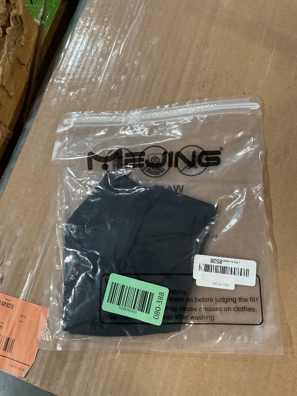 Photo 1 of (BAGGED) MEJING Girls Athletic Shorts Size 10-12, Black Biker Volleyball Shorts V Cross Waist, Kids Spandex Running Yoga Cheer Dance Gymnastics Gym Shorts