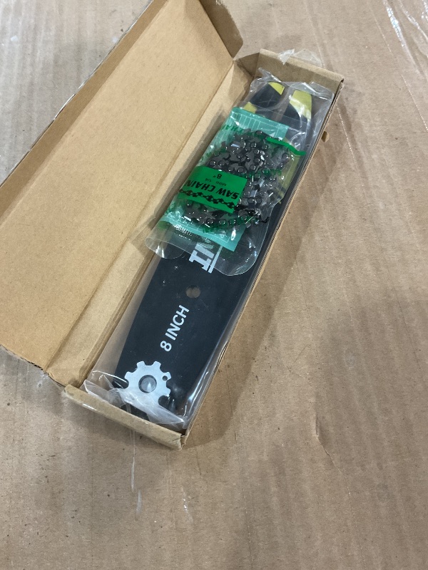 Photo 1 of (see all images) IMOUMLIVE 8 Inch Guide Bar&Chainsaw Chain