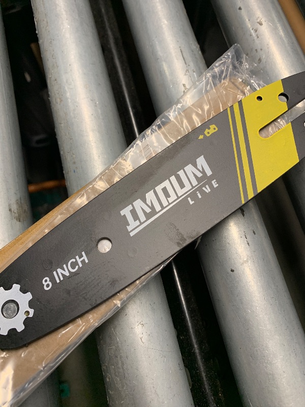 Photo 1 of (see all images) IMOUMLIVE 8 Inch Guide Bar&Chainsaw Chain