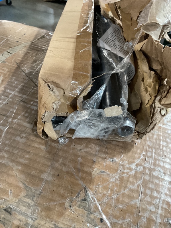 Photo 1 of ***(PARTS ONLY/ MISSING PARTS/ NON FUNCTIONAL)***ERYTLLY Industrial Pipe Clothes Rack 36.2”, 2 Set Multi-purpose Wall Mounted Iron Garment Rod,Heavy Duty Detachable Hanging Clothes Rack for Closet Rod (Black,2 Base)