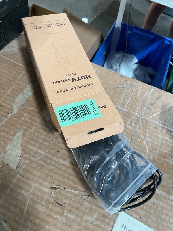 Photo 1 of (UNTESTED) (USED/FAIR) TV Antenna Indoor,Antenna for Smart TV for Long Range Reception and All Smart/Old TVs, HD Digital Antenna with Amplifier Signal Booster for Local Channels,Supports 4K 1080p