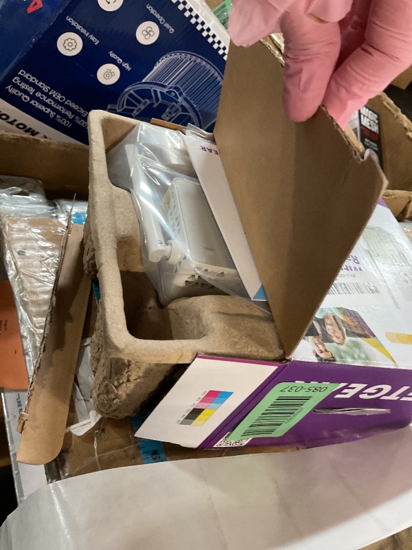 Photo 1 of (used/fair) NETGEAR WiFi Range Extender (EX6120) - Add up to 1,500 sq. ft., 25 Devices - AC1200 Dual Band Wireless Signal Booster & Repeater (Up to 1.2 Gbps Speed), Compact Wall Plug Design – Free Expert Help