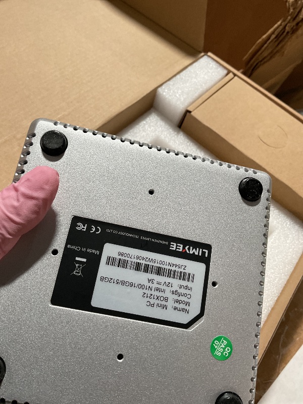 Photo 1 of Mini PC Windows 11 Pro, Intel Alder Lake-N100 (3.4GHz) processor 16GB DDR5 512GB M.2 SSD, support dual display synchronous/asynchronous, mini games suitable for office business games home