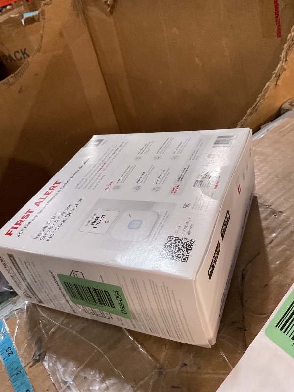 Photo 1 of First Alert SC5 Battery Smart Smoke & Carbon Monoxide Alarm, SMCO600NV, 1-Pack