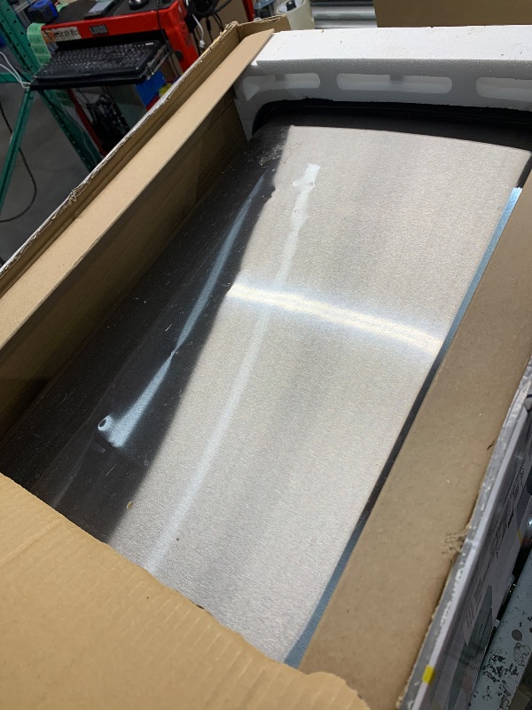 Photo 1 of (used)Glad Stainless Steel Step Trash Can with Clorox Odor Protection | Large Metal Kitchen Garbage Bin with Soft Close Lid