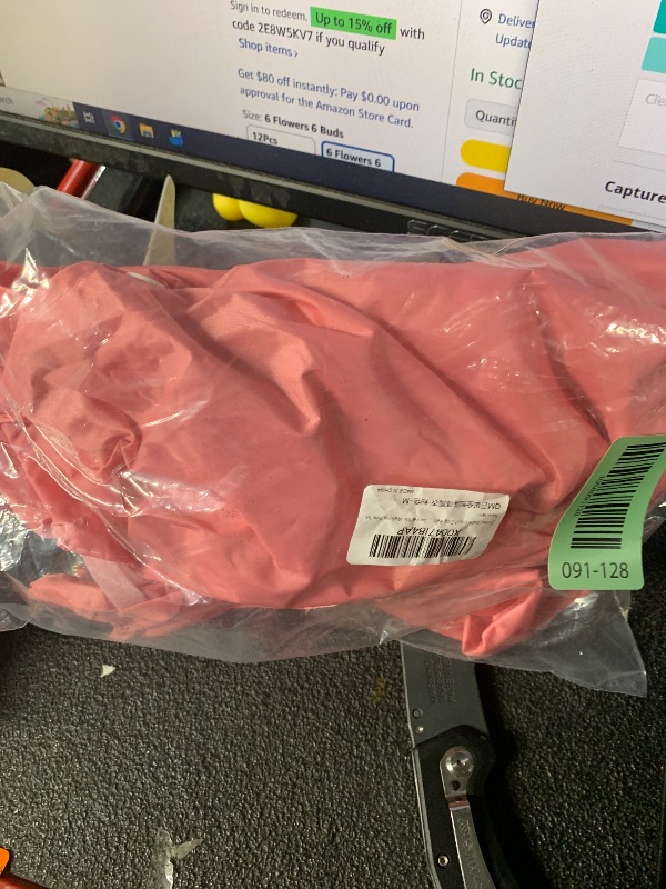 Photo 1 of (MED/LARGE) (BAGGED) Zunea Waterproof Dog Raincoat with Hood for Small Dogs Rain Poncho Jumpsuit with Rain Boots Puppy Hooded Slicker Rainwear Four-Legged Pet Rain Jacket for Walking Pink M