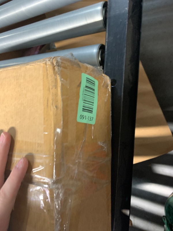 Photo 1 of ***PARTS ONLY**SUNALLY Room Divider No Drilling Curtain Rod Wall Divider for Room Separation, 4-10ft(H) 28-114inch(W) Adjustable, Heavy Duty Partition Space Separator Freestanding Tension Curtain Stand, Black