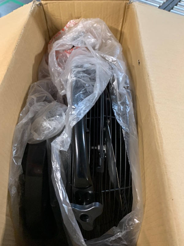 Photo 1 of Simple Deluxe 18 Inch Pedestal Standing Fan, High Velocity, Heavy Duty Metal For Industrial, Commercial, Residential, Greenhouse Use, Black